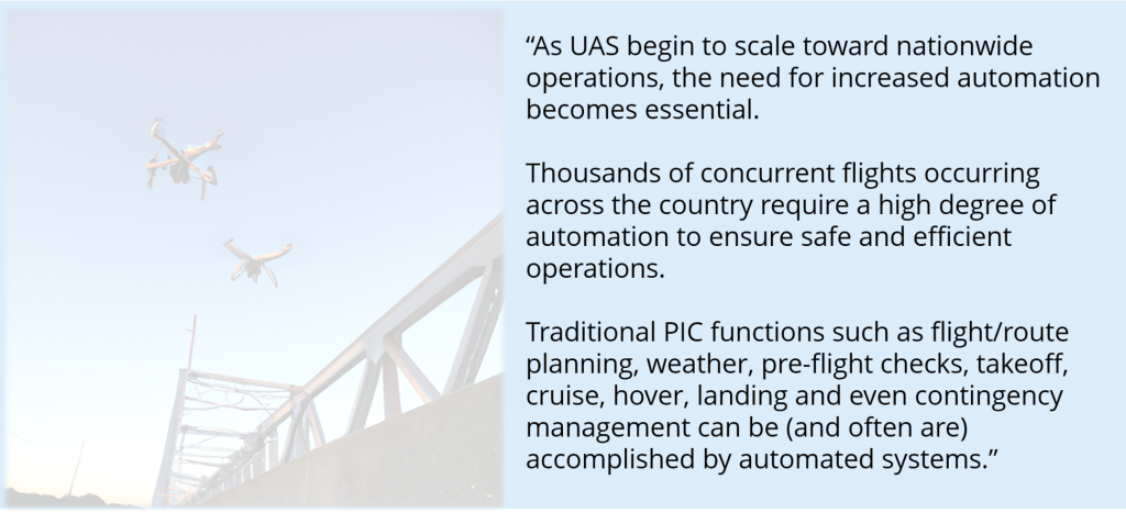 Unmanned Aircraft Systems (UAS) Beyond Visual Line-of-Sight (BVLOS) Operations Aviation Rulemaking Committee (ARC)
